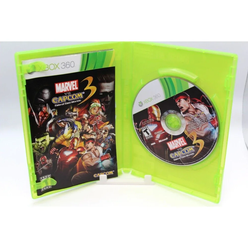 Marvel vs. Capcom 3: Fate of Two Worlds (Microsoft Xbox 360) Complete Tested CIB